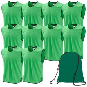 Green Bib 10 Pack with Bag
