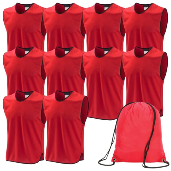 Red Bib 10 Pack with Bag