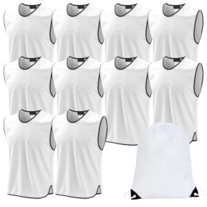 White Bib 10 Pack with Bag