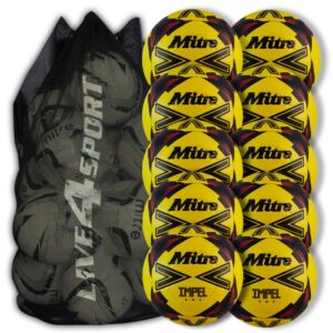 Impel One Yellow/Black 10 Ball Deal Plus FREE Bag