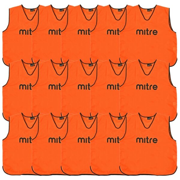 Orange Bib - 15 Pack