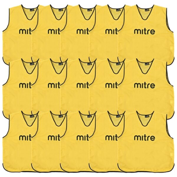 Yellow Bib - 15 Pack