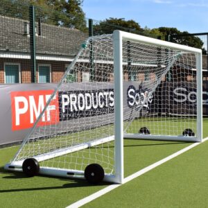 Mini Soccer Europa Portable Goal (12ft x 6ft) - PAIR