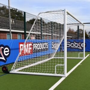 Junior Academy Self Weighted Rollaway Goal (21ft x 7ft) – PAIR