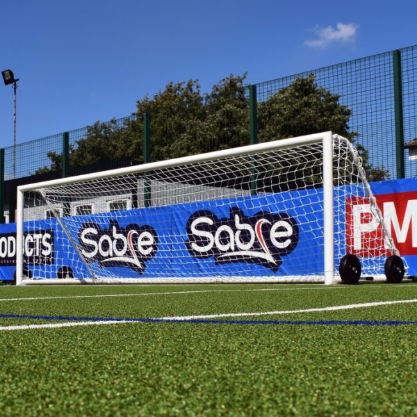 5-A-Side Academy Self-Weighted Portable Goal (16ft X 4ft) - PAIR - Image 4