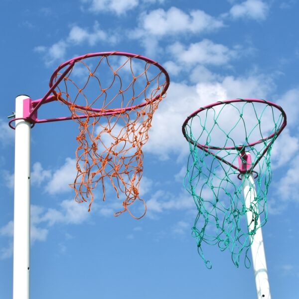 Club Wheelaway Netball Posts - Pink - PAIR - Image 2