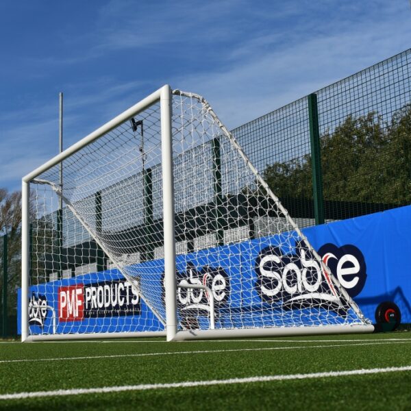 Mini Soccer Academy Self Weighted Rollaway Goal (16ft x 6ft) – PAIR - Image 6