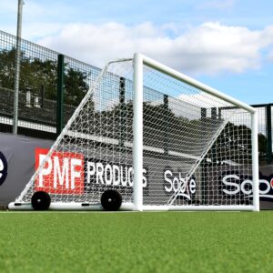 Mini Soccer Europa Self-Weighted Portable Goal - (12ft x 6ft) - PAIR