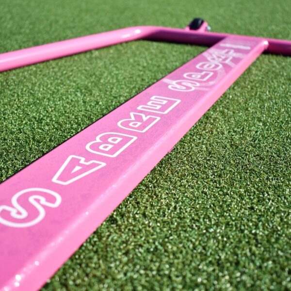 Club Wheelaway Netball Posts - Pink - PAIR - Image 3