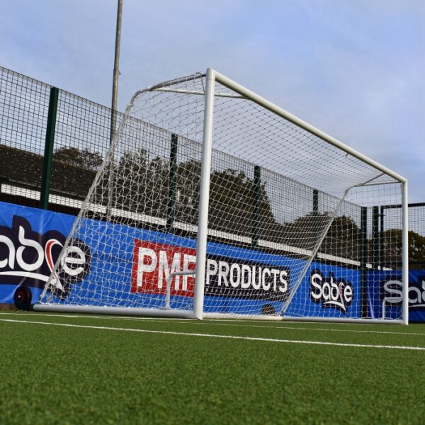 Mini Soccer Academy Self Weighted Rollaway Goal (16ft x 6ft) – PAIR
