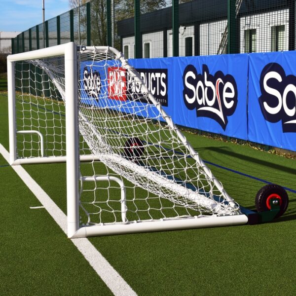 5-A-Side Academy Self Weighted Rollaway Goal (12ft x 4ft) – PAIR - Image 4