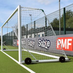 Junior Europa Portable Goal (21ft x 7ft) - PAIR