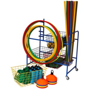 Four Basket Storage Trolley
