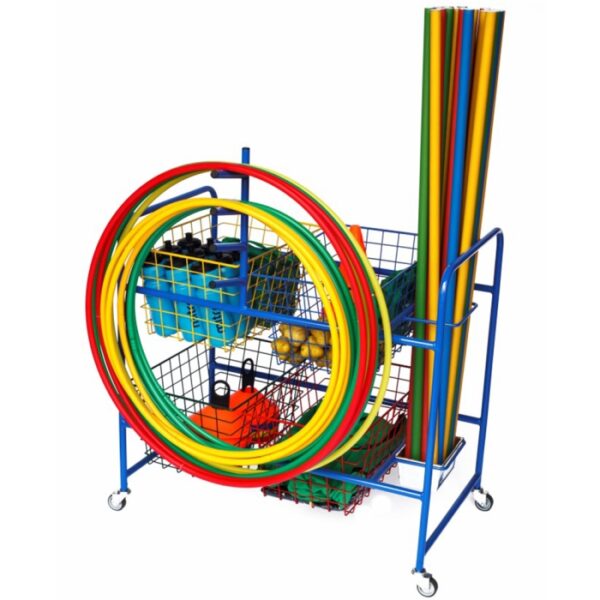 Four Basket Storage Trolley - Image 2
