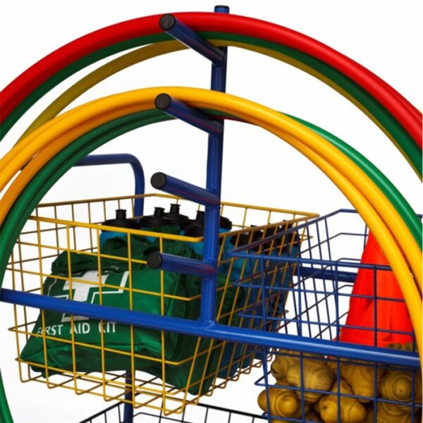 Four Basket Storage Trolley - Image 3