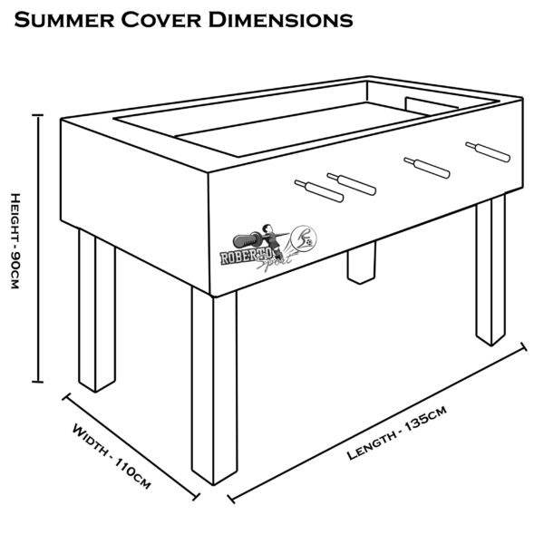 Summer Cover Table Football Table - Image 2