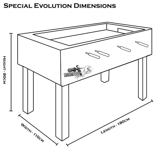 Special Evolution (Para Table) Table Football Table - Image 2