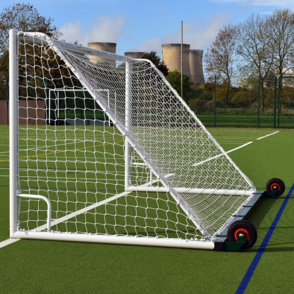 Mini Soccer Academy Self Weighted Rollaway Goal (16ft x 6ft) – PAIR - Image 9