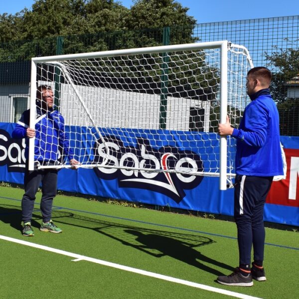 5-a-Side Academy Folding Goal - (8ft x 4ft) - PAIR - Image 8