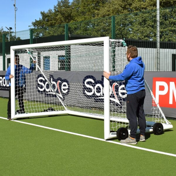 Mini Soccer Europa Portable Goal (12ft x 6ft) - PAIR - Image 12