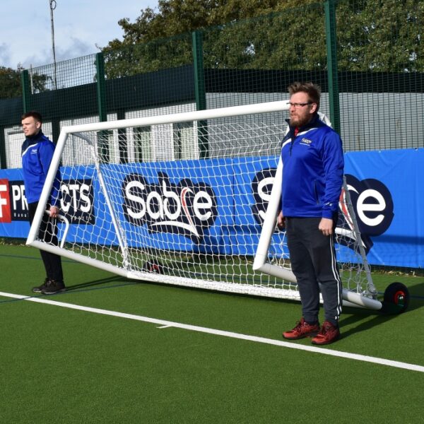 5-A-Side Academy Self Weighted Rollaway Goal (12ft x 4ft) – PAIR - Image 6
