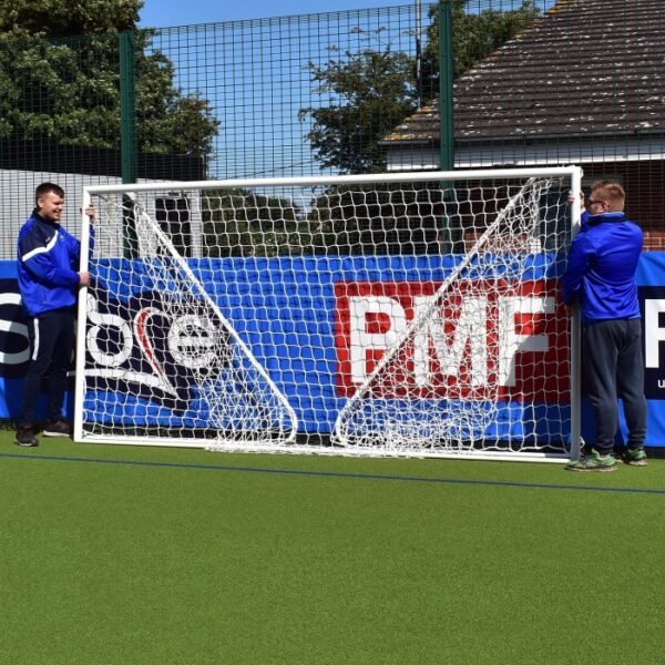 Mini Soccer Academy Folding Goal (12ft x 6ft) - PAIR - Image 10