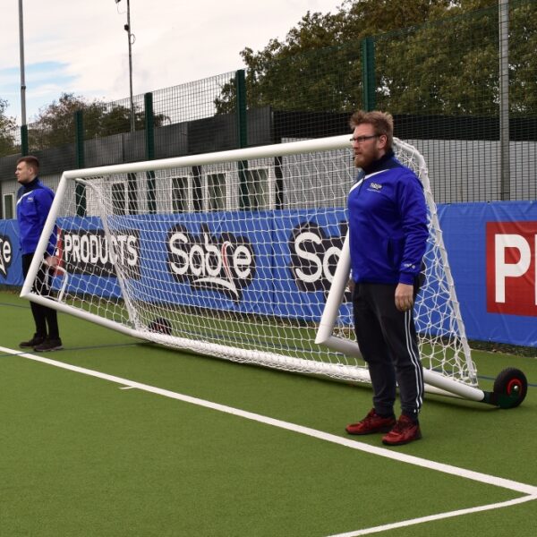 5-A-Side Academy Self Weighted Rollaway Goal (16ft x 4ft) – PAIR - Image 10