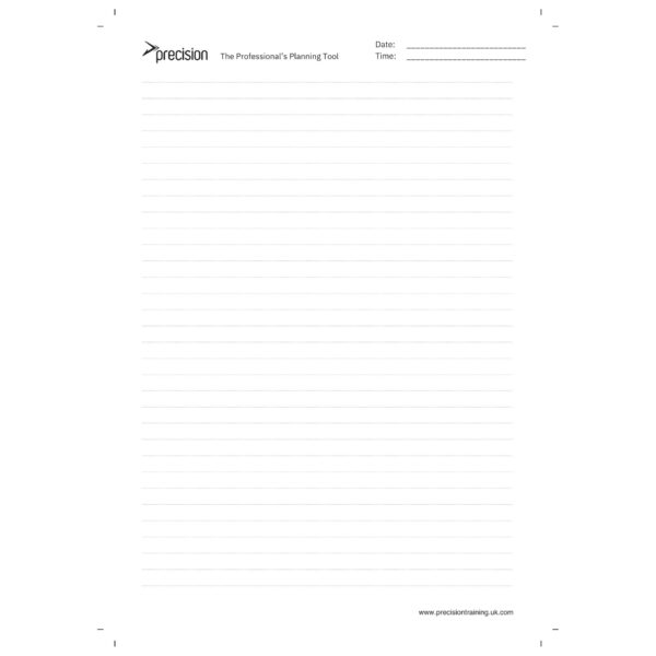 A4 Football Session Planner (Pack of 6) - Image 7