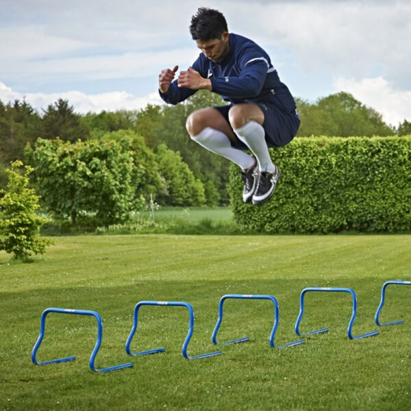 12" Blue Hurdle Set (Set of 6)