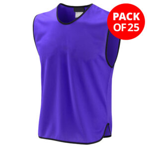 Core Mesh Training Bib Purple - Pack of 25