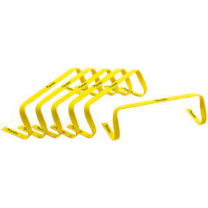 Flat Hurdles - Yellow - 6" (Set of 6)