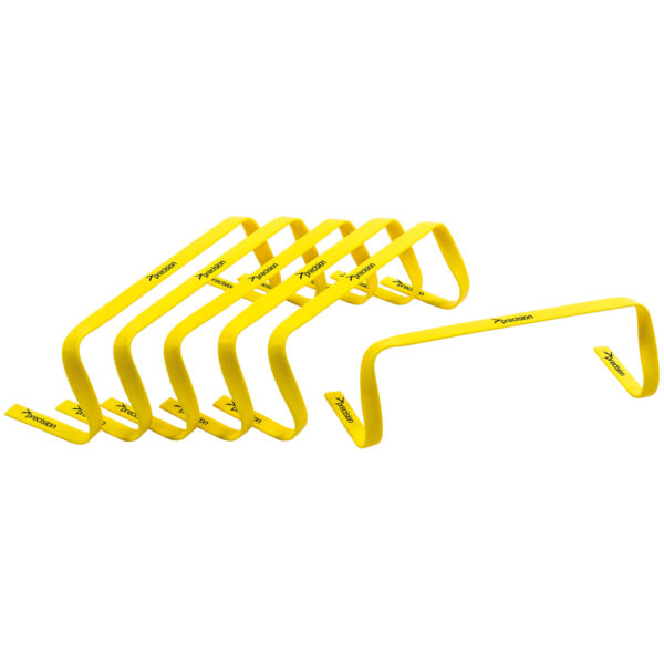 Flat Hurdles - Yellow - 6" (Set of 6)