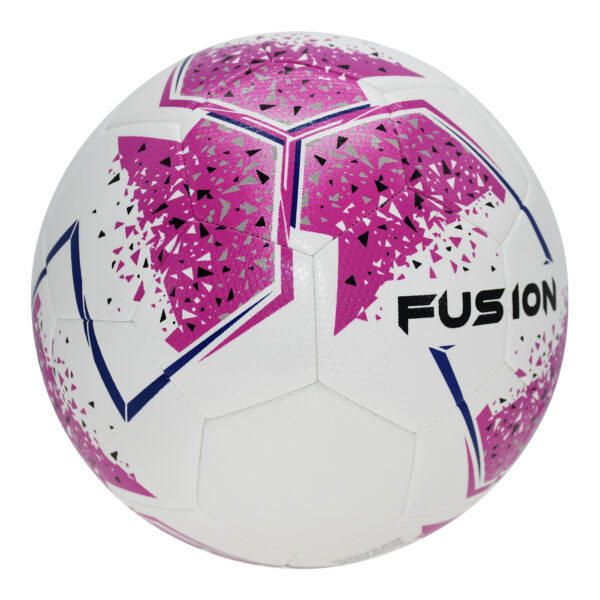 Fusion Football - White/Pink 10 Ball Deal Plus FREE Bag - Image 3