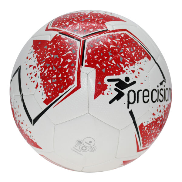 Fusion Football - White/Red 10 Ball Deal Plus FREE Bag - Image 2