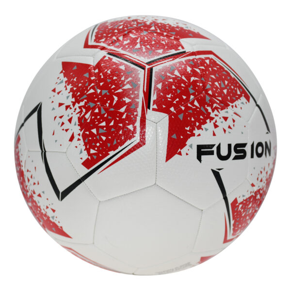 Fusion Football - White/Red 10 Ball Deal Plus FREE Bag - Image 3