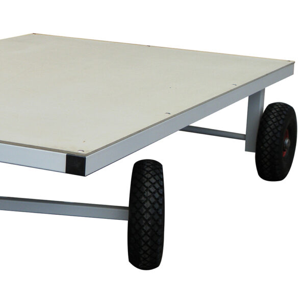 Heavy Duty Mat Trolley with Tyres - Image 3
