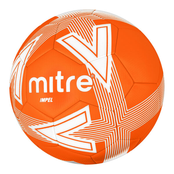 Impel Orange/White 10 Ball Deal Plus FREE Bag - Size 5 - Image 3