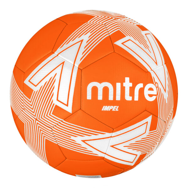 Impel Orange/White 10 Ball Deal Plus FREE Bag - Size 5 - Image 4