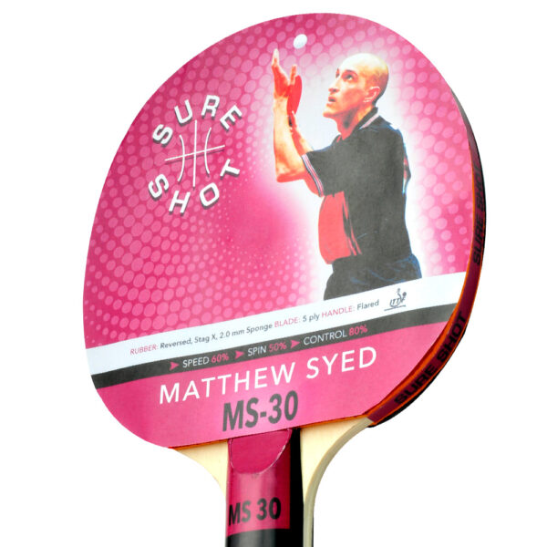 MS30 Table Tennis Bat - Image 2