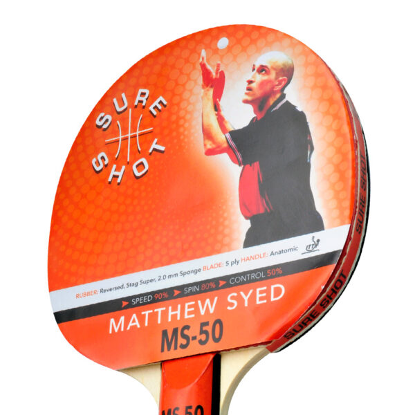 MS50 Table Tennis Bat - Image 2