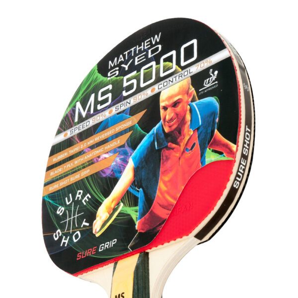 MS5000 Table Tennis Bat - Image 2