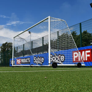 Mini Soccer Academy Portable Goal - (12ft x 6ft) - PAIR