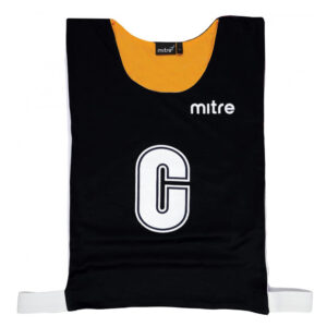 Netball Pro Reversible Bib - Yellow/Black (Pack of 7)