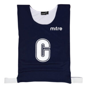 Netball Pro Reversible Bib - Navy/White (Pack of 7)