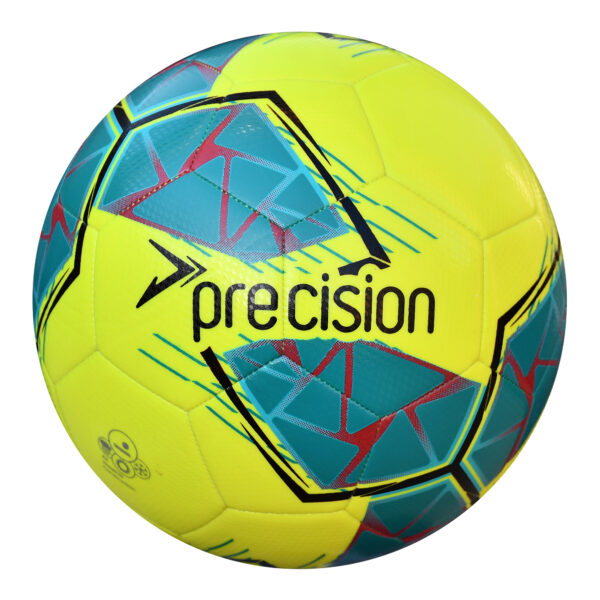 Fusion FIFA Basic Training Football Yellow/Teal 10 Ball Deal Plus FREE Bag - Image 2