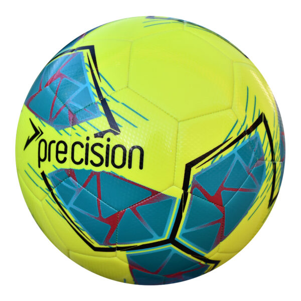 Fusion FIFA Basic Training Football Yellow/Teal 10 Ball Deal Plus FREE Bag - Image 3
