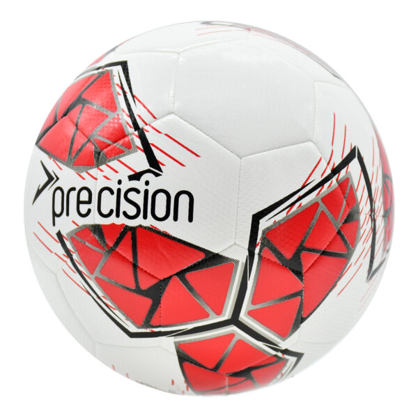 Fusion FIFA Basic Training Football - White/Red - Image 2