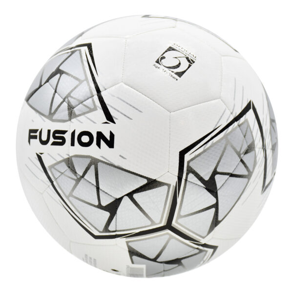 Fusion FIFA Basic Training Football White/Silver 10 Ball Deal Plus FREE Bag - Image 4