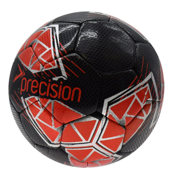 Fusion Midi Size 2 Training Ball - Black/Red - Image 2