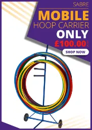 Live4Sport Sabre Mobile Hoop Carrier